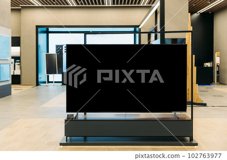 Mockup visual for advertising billboard display. Blank billboards advertising space for mock up purpose; OOH ad placement. Mockup visual for advertising billboard display. Blank billboards advertising 102763977