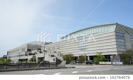 Toyama City General Gymnasium (mosaic completed) Toyama City General Gymnasium (mosaic completed) 102764078