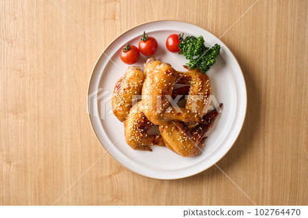 Teriyaki chicken wings Teriyaki chicken wings 102764470