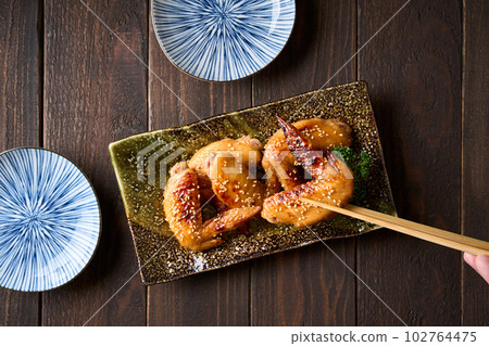 照燒雞翅 照燒雞翅 102764475