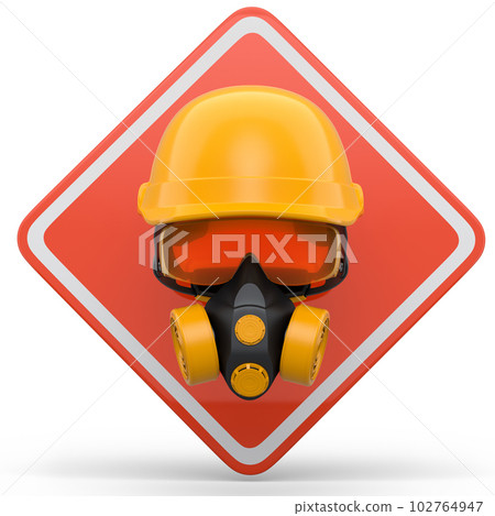 Set of construction wear for repair and installation on white background Set of construction wear for repair and installation on white background 102764947