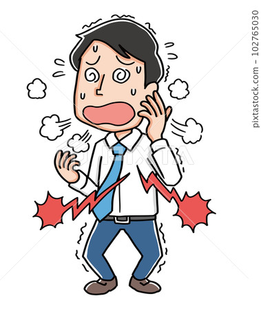 man with panic disorder 102765030