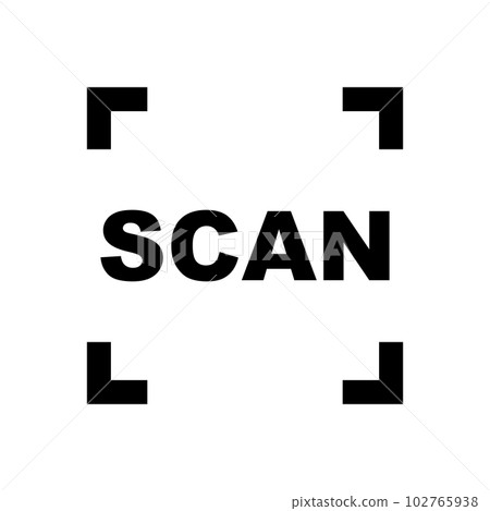 Scanning logo icon. reading. vector. Scanning logo icon. reading. vector. 102765938