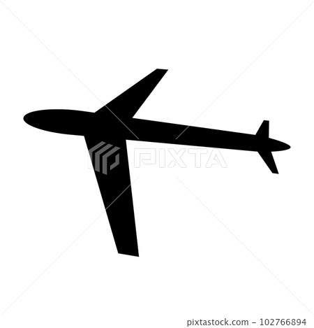 Airplane icon in flight. trip. vector. Airplane icon in flight. trip. vector. 102766894