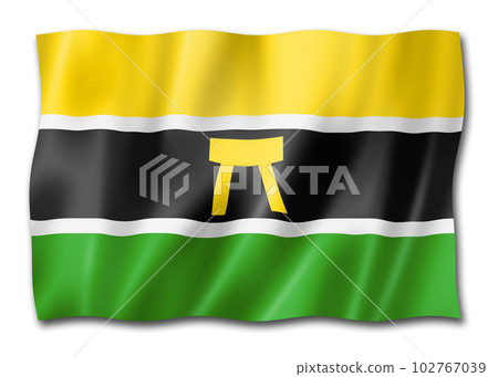 Ashanti people ethnic flag, Africa 102767039