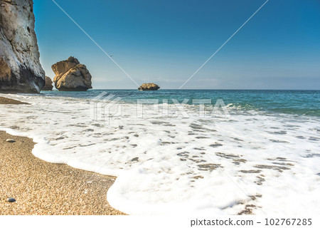 Sea bay and beach Sea bay and beach 102767285