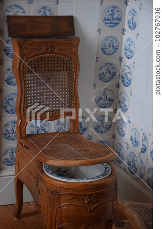 Latvia Rundale Palace toilet 102767936