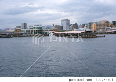 View of Hiroshima Ujina Port 102768501