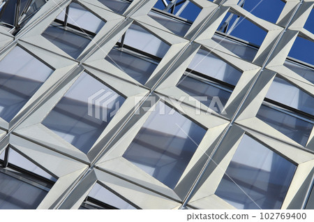 Modern architecture pattern of a stadium Modern architecture pattern of a stadium 102769400