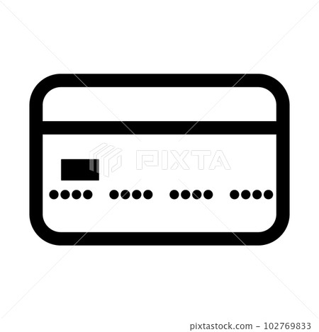 credit card icon. means of payment. vector. credit card icon. means of payment. vector. 102769833