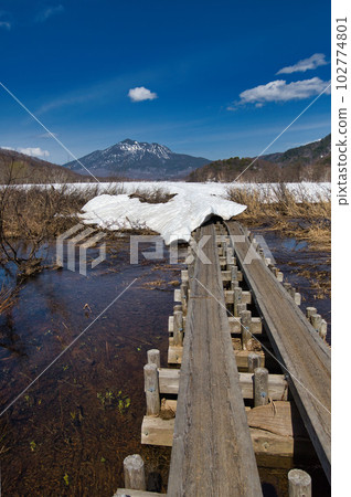 Oze where the snow remains Oze where the snow remains 102774801