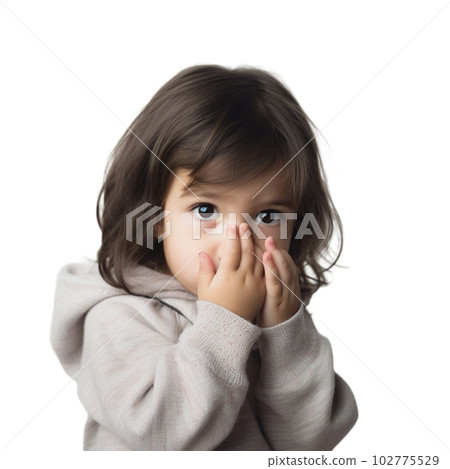 girl wearing a hoodie 102775529