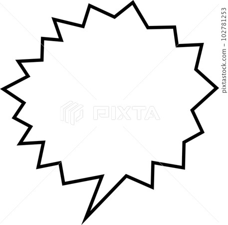 jagged speech bubble 2 102781253