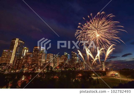 Summer fireworks festival Summer fireworks festival 102782493