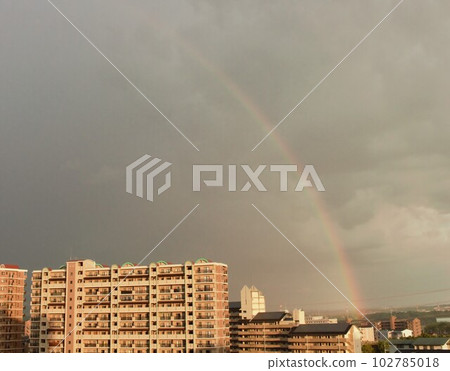 雨天見彩虹。 雨天見彩虹。 102785018