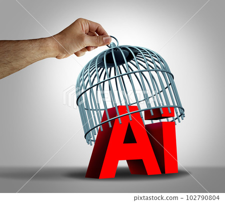 Protective Barrier To AI Technology 102790804