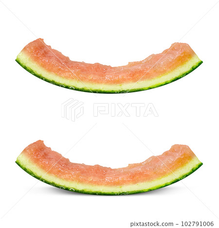 西瓜皮插畫逼真 西瓜皮插畫逼真 102791006