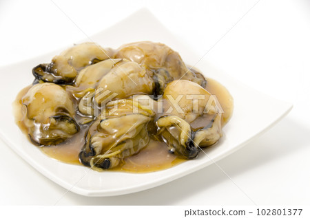 Boiled oysters Boiled oysters 102801377