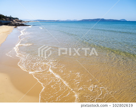 Beach on the beach in Nata, Higashi Ward, Fukuoka City. 102802619