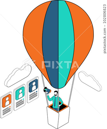 Job recruitment process and research resume Profile for job interview and hiring. 102806823