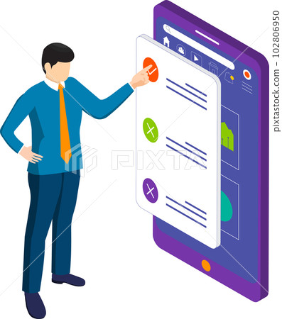 Digital marketing, Schedule management, Finance, Business and organization concept 102806950