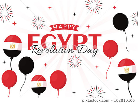 Egypt Revolution Day Vector Illustration on July 23 with Waving Flag Background in National Holiday Flat Cartoon Hand Drawn Landing Page Templates Egypt Revolution Day Vector Illustration on July 23 with Waving Flag Background in National Holiday Flat Cartoon Hand Drawn Landing Page Templates 102810106