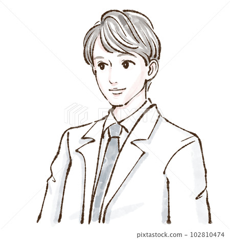 穿白大褂的男性，男性，男人，人，白大衣，西裝，醫生，醫生，醫務人員，講師，老師，解釋，領帶，護士 102810474