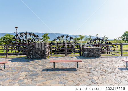 Asakura triple water wheel replica 102812526