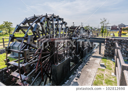 朝倉三重水車複製品 102812698