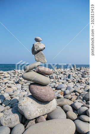 “Nariishi no Hama”砌石 102813419