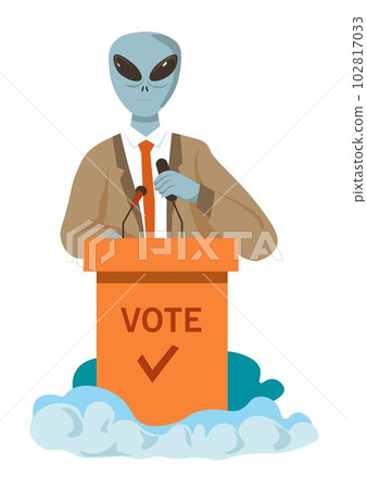 Conspiracy theory, alien balloting as president 102817033
