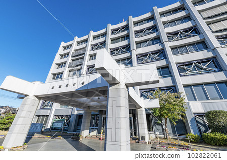 Kawagoe City, Saitama Prefecture Kawagoe City Hall in sunny weather 102822061