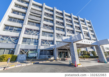 Kawagoe City, Saitama Prefecture Kawagoe City Hall in sunny weather 102822063