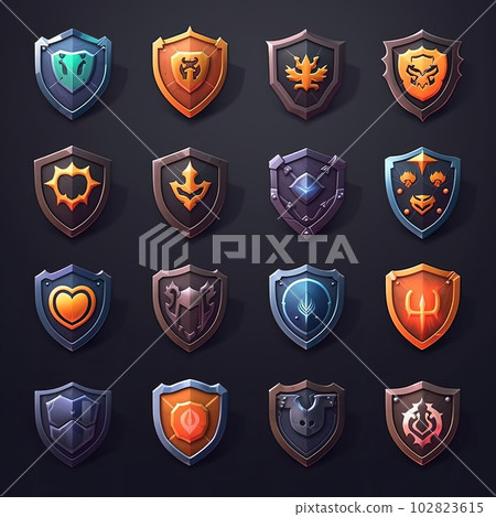 fantasy shield game ai generated fantasy shield game ai generated 102823615