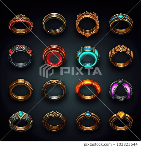 user ring circle game ai generated 102823644