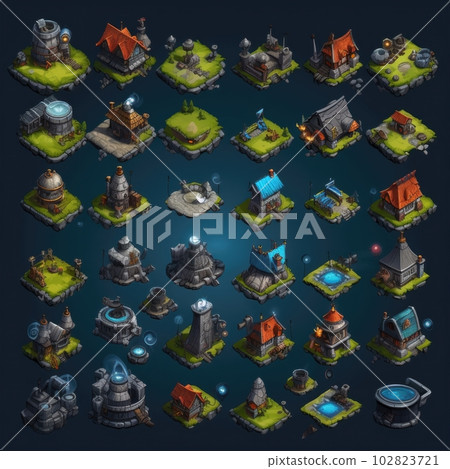 sky land game ai generated sky land game ai generated 102823721