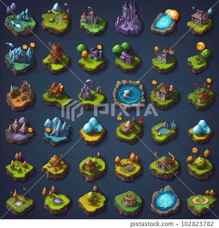 design land game ai generated 102823782