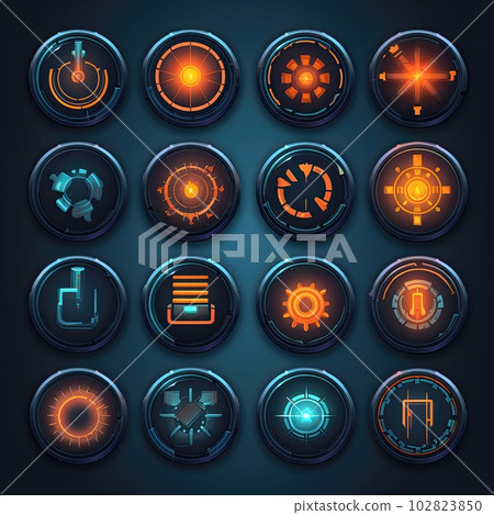 center aim game ai generated 102823850