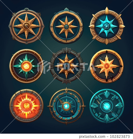 south compass game ai generated 102823873