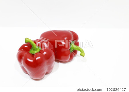 freshly picked red paprika freshly picked red paprika 102826427