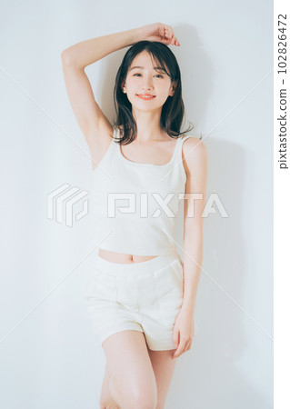 皮膚護理脫毛飲食形象 102826472