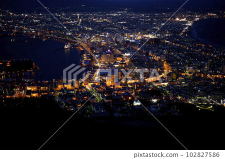 從Mt.函館看的夜視圖 102827586