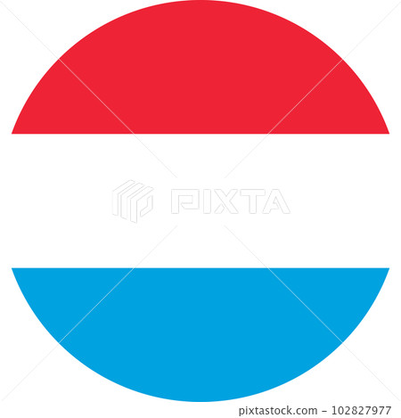 round luxembourgian flag of Luxembourg round luxembourgian flag of Luxembourg 102827977