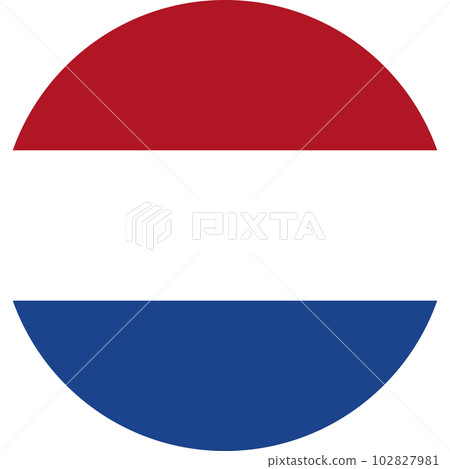 round Dutch flag of Netherlands round Dutch flag of Netherlands 102827981