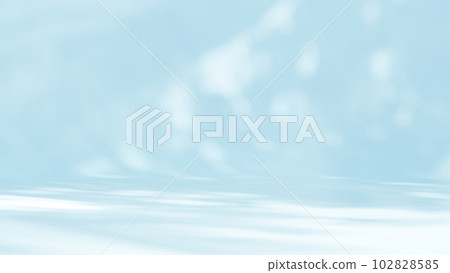 Blue background with sunlight and tree shadow. product presentation. Blue background with sunlight and tree shadow. product presentation. 102828585