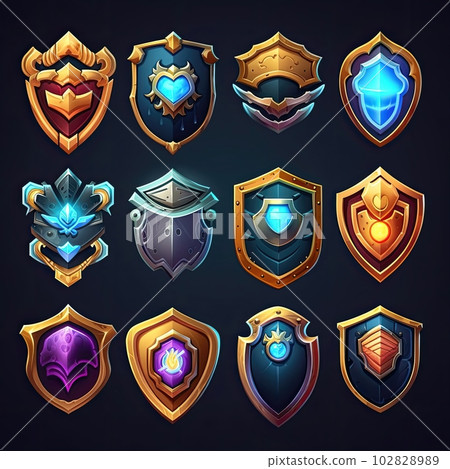 steel shield game ai generated steel shield game ai generated 102828989