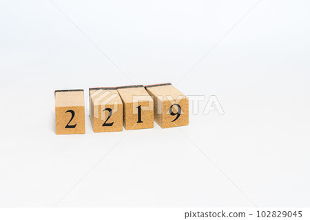 木塊編號 4 位 2219 木塊編號 4 位 2219 102829045