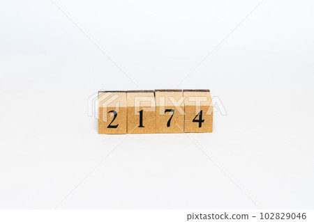木塊編號 4 位 2174 木塊編號 4 位 2174 102829046