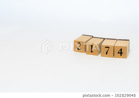 木塊編號 4 位 2174 木塊編號 4 位 2174 102829048
