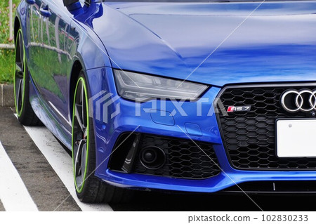 Import car image Audi RS7 Sportback front mask Import car image Audi RS7 Sportback front mask 102830233